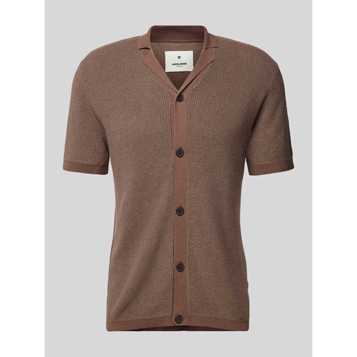 Koszula casualowa z kołnierzem z połami model ‘CONRAD’ ze sklepu Peek&Cloppenburg  w kategorii Koszule męskie - zdjęcie 172155479