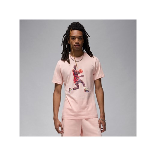 T-shirt męski Jordan Flight Essentials - Czerwony ze sklepu Nike poland w kategorii T-shirty męskie - zdjęcie 172155557