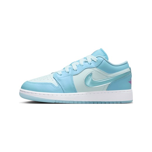 Buty dla dużych dzieci Air Jordan 1 Low SE - Niebieski ze sklepu Nike poland w kategorii Buty sportowe dziecięce - zdjęcie 172155645