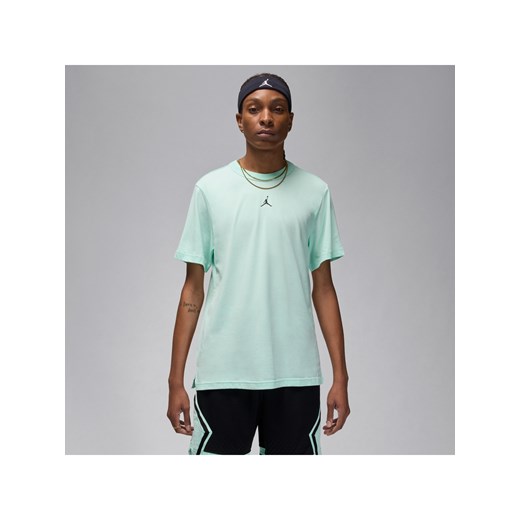 Męska koszulka z krótkim rękawem Dri-FIT Jordan Sport - Zieleń ze sklepu Nike poland w kategorii T-shirty męskie - zdjęcie 172155659