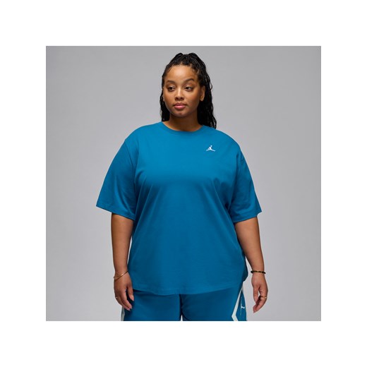 T-shirt damski o fasonie typu girlfriend Jordan Essentials (duże rozmiary) - Niebieski ze sklepu Nike poland w kategorii Bluzki damskie - zdjęcie 172155675