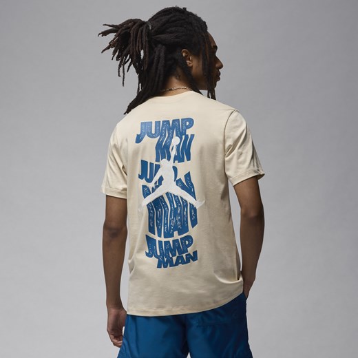 T-shirt męski Jordan Brand - Brązowy Jordan S Nike poland
