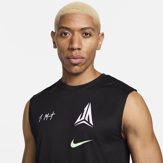 Męska koszulka bez rękawów do koszykówki Dri-FIT Ja - Czerń Nike S Nike poland