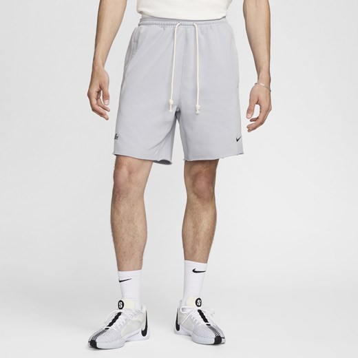 Męskie spodenki do koszykówki Dri-FIT Nike Standard Issue 21 cm - Szary Nike XL Nike poland