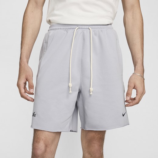 Męskie spodenki do koszykówki Dri-FIT Nike Standard Issue 21 cm - Szary Nike L Nike poland