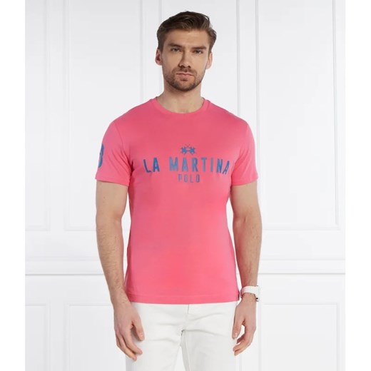 La Martina T-shirt | Regular Fit ze sklepu Gomez Fashion Store w kategorii T-shirty męskie - zdjęcie 172157875
