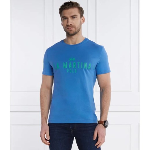 T-shirt męski La Martina z krótkim rękawem