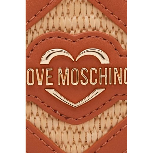 Love Moschino BORSA RAFFIA NAT Love Moschino Uniwersalny Gomez Fashion Store