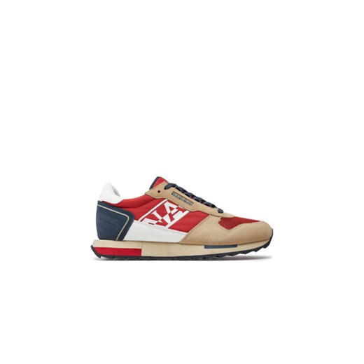 Napapijri Sneakersy NP0A4I7U Czerwony ze sklepu MODIVO w kategorii Buty sportowe męskie - zdjęcie 172158926