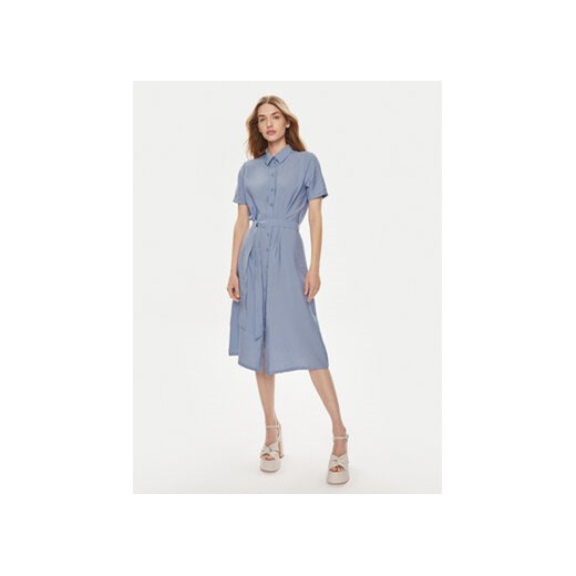 JDY Sukienka koszulowa Soul 15317408 Niebieski Regular Fit ze sklepu MODIVO w kategorii Sukienki - zdjęcie 172159079