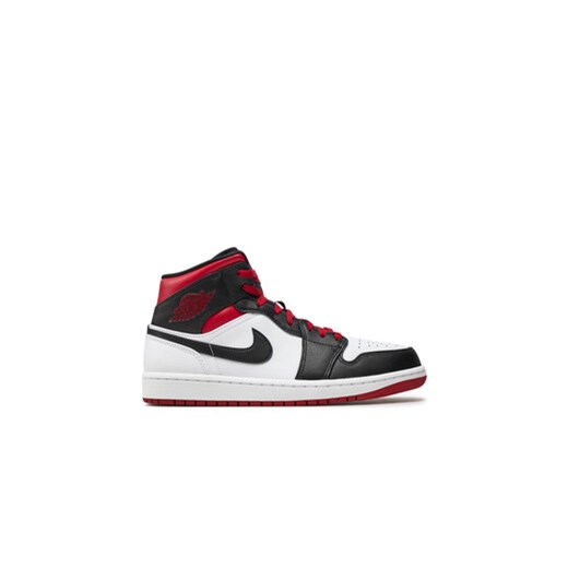 Nike Sneakersy Air Jordan 1 Mid DQ8426 106 Biały ze sklepu MODIVO w kategorii Buty sportowe męskie - zdjęcie 172159246