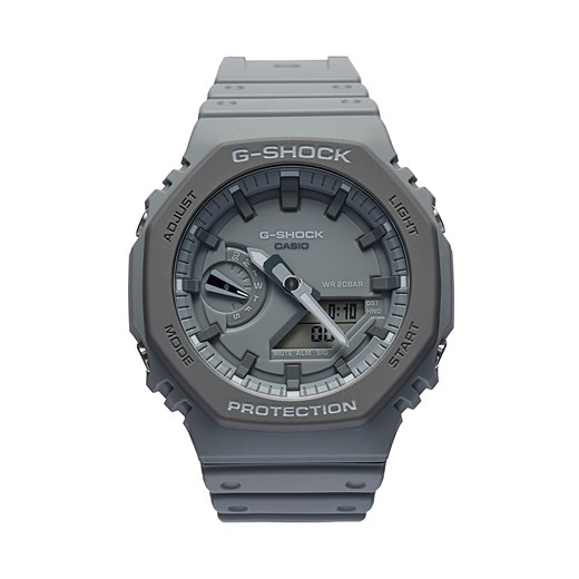 Zegarek G-Shock GA-2110ET-8AER Grey ze sklepu eobuwie.pl w kategorii Zegarki - zdjęcie 172159669