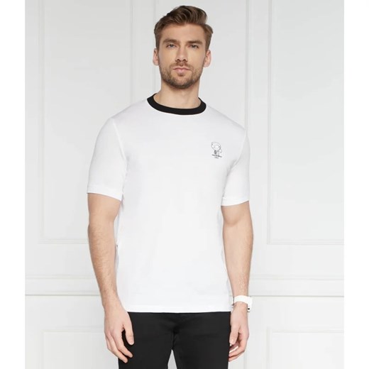 Karl Lagerfeld T-shirt | Regular Fit ze sklepu Gomez Fashion Store w kategorii T-shirty męskie - zdjęcie 172159987