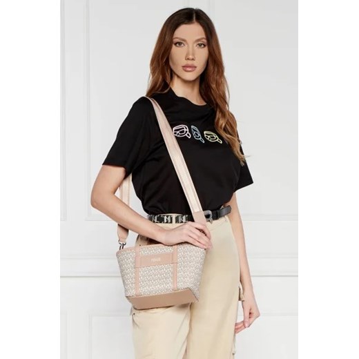 Shopper bag Tous wakacyjna ze skóry ekologicznej