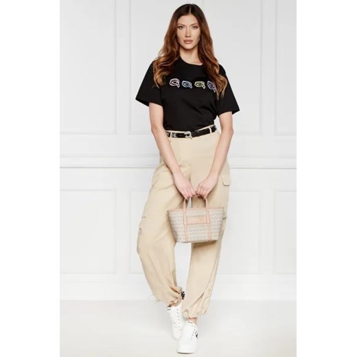 Shopper bag Tous ze skóry ekologicznej różowa