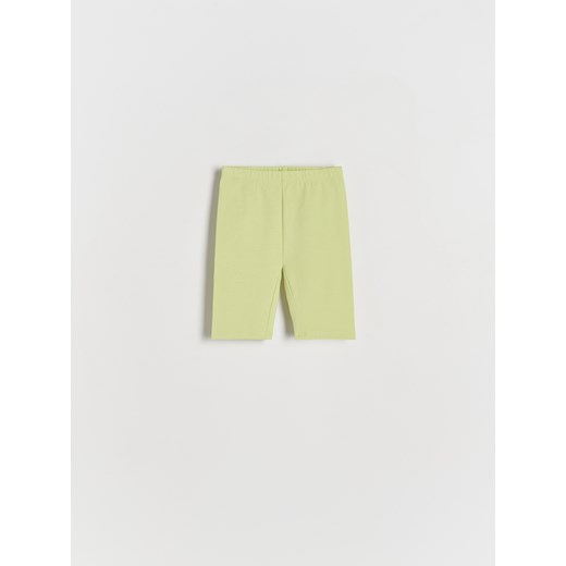 Reserved - Szorty kolarki - jasnozielony ze sklepu Reserved w kategorii Spodnie i półśpiochy - zdjęcie 172161205
