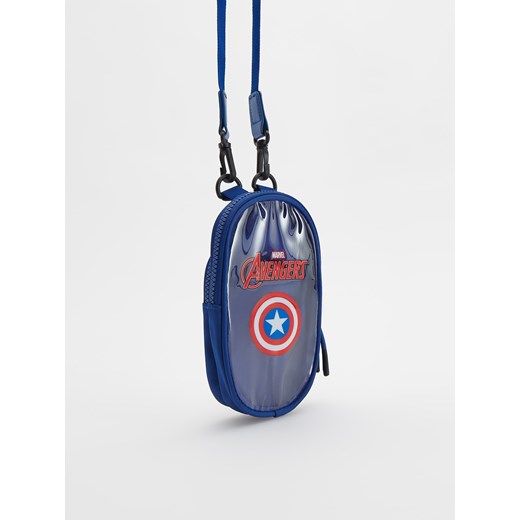 Reserved - Etui na telefon Marvel - granatowy Reserved ONE SIZE Reserved