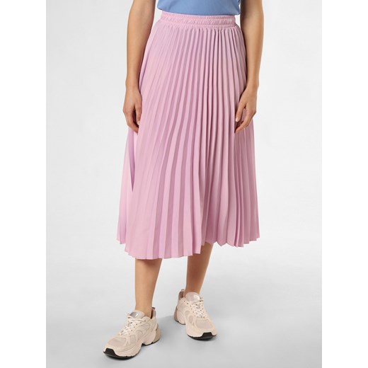 Marie Lund Spódnica damska Kobiety Sztuczne włókno bzowy jednolity ze sklepu vangraaf w kategorii Spódnice - zdjęcie 172163899