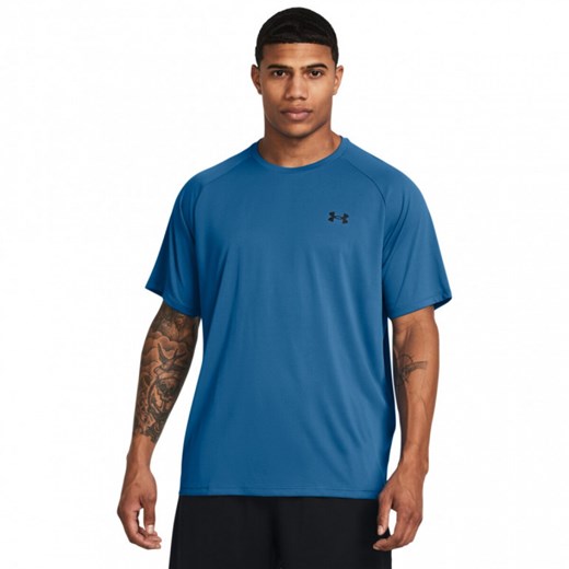 Męska koszulka treningowa Under Armour Tech 2.0 SS Tee - niebieska ze sklepu Sportstylestory.com w kategorii T-shirty męskie - zdjęcie 172164428