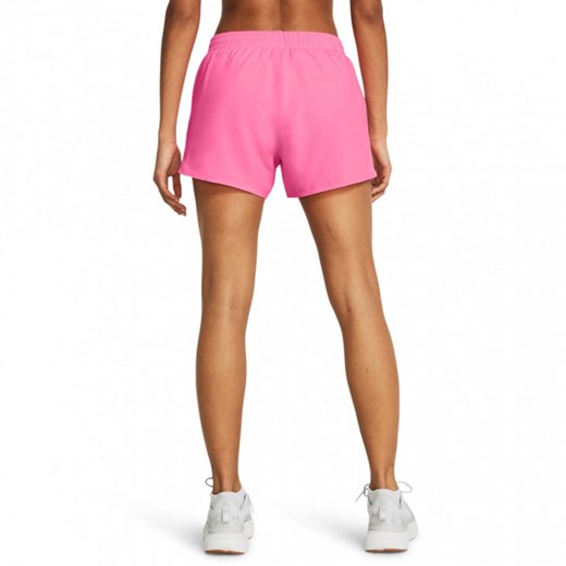 Damskie spodenki do biegania Under Armour UA Fly By Short - różowe Under Armour XL Sportstylestory.com