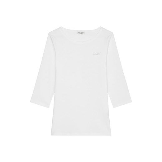 Marc O&apos;Polo Koszulka w kolorze białym ze sklepu Limango Polska w kategorii Bluzki damskie - zdjęcie 172164806