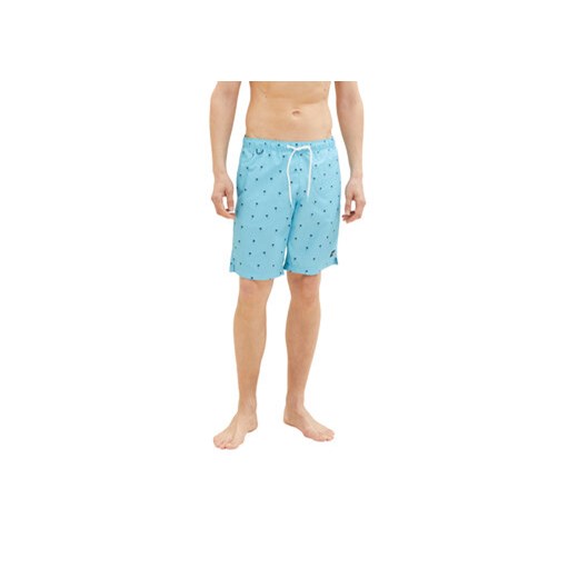 Tom Tailor Szorty kąpielowe 1035051 Błękitny Regular Fit ze sklepu MODIVO w kategorii Kąpielówki - zdjęcie 172165829