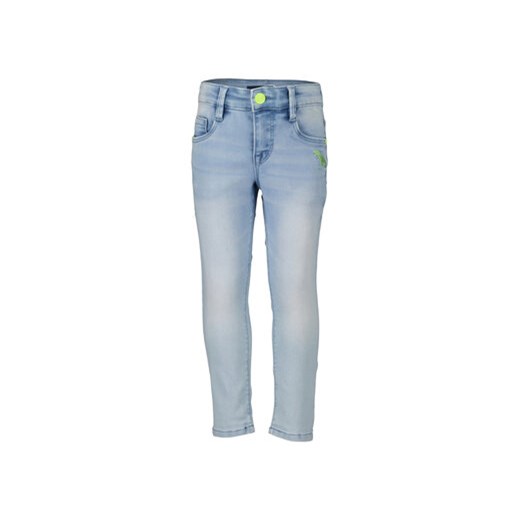 Blue Seven Jeansy 840070 X Błękitny Slim Fit ze sklepu MODIVO w kategorii Spodnie chłopięce - zdjęcie 172165998