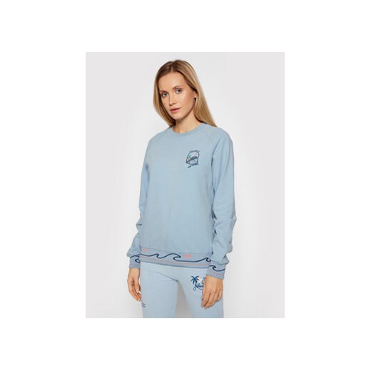 Femi Stories Bluza Baret Błękitny Regular Fit Femi Stories XS MODIVO