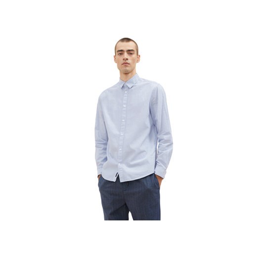 Tom Tailor Koszula 1033713 Błękitny Regular Fit ze sklepu MODIVO w kategorii Koszule męskie - zdjęcie 172166099