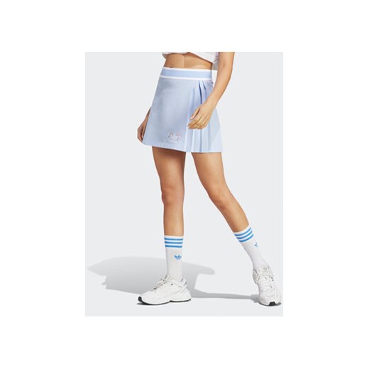 adidas Spódnica Skirt IP3759 Błękitny ze sklepu MODIVO w kategorii Spódnice - zdjęcie 172166188