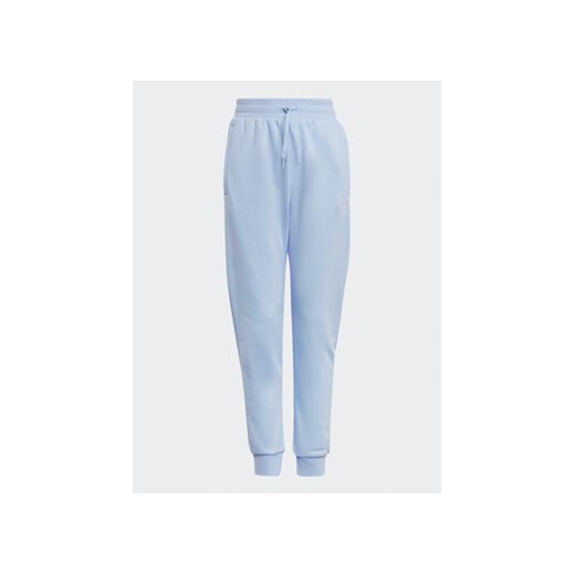 adidas Spodnie dresowe Adicolor Joggers IC6133 Błękitny Regular Fit ze sklepu MODIVO w kategorii Spodnie dziewczęce - zdjęcie 172166328