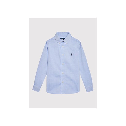 Polo Ralph Lauren Koszula 323819238002 Błękitny Slim Fit ze sklepu MODIVO w kategorii Koszule chłopięce - zdjęcie 172166365