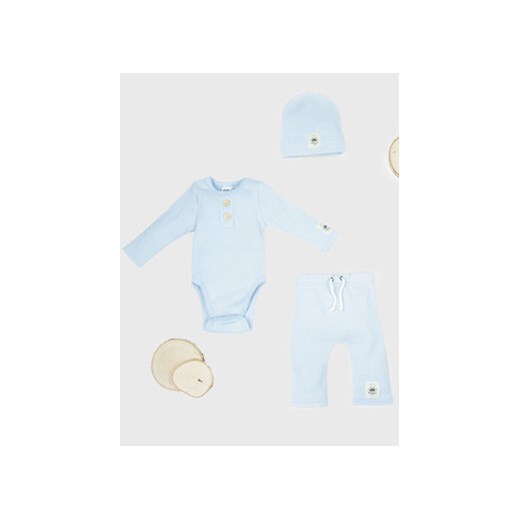 Jamiks Komplet body i spodnie Ariel I JZF202 Błękitny Regular Fit ze sklepu MODIVO w kategorii Komplety niemowlęce - zdjęcie 172166428