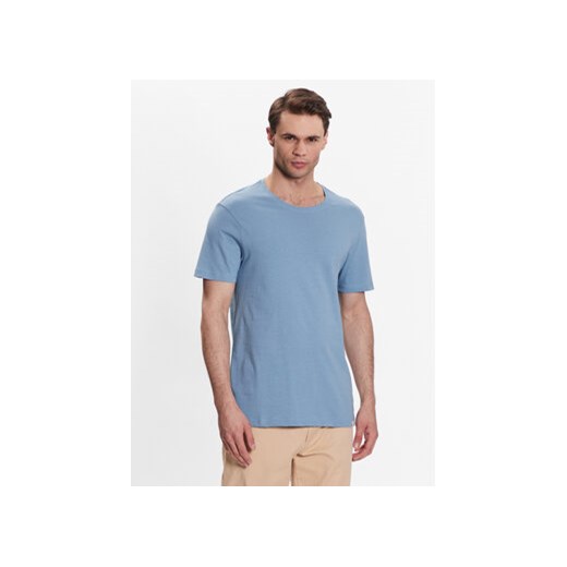 United Colors Of Benetton T-Shirt 3U53J1F15 Błękitny Regular Fit ze sklepu MODIVO w kategorii T-shirty męskie - zdjęcie 172166647