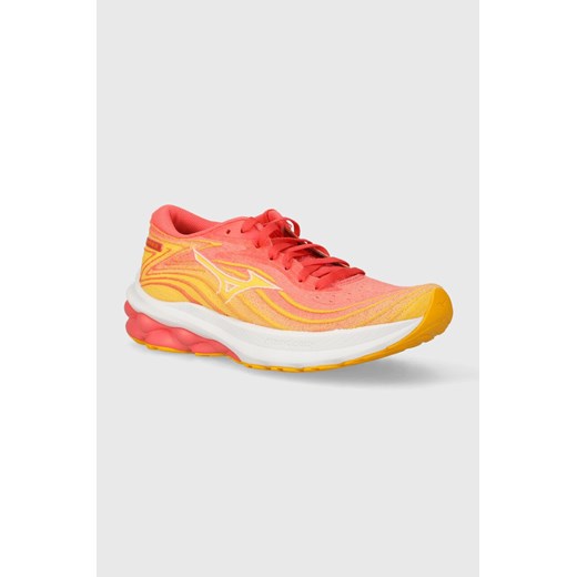 Mizuno buty do biegania Wave Skyrise 5 kolor pomarańczowy J1GD2409 ze sklepu ANSWEAR.com w kategorii Buty sportowe damskie - zdjęcie 172170478