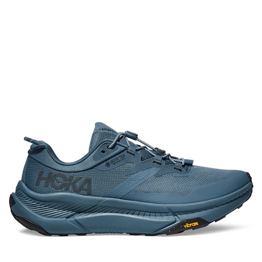 Sneakersy Hoka Transport Gtx GORE-TEX 1133957 Niebieski ze sklepu eobuwie.pl w kategorii Buty trekkingowe męskie - zdjęcie 172170768