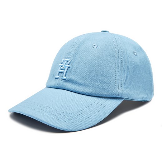 Czapka z daszkiem Tommy Hilfiger AM0AM10860 Błękitny Tommy Hilfiger one size promocja eobuwie.pl