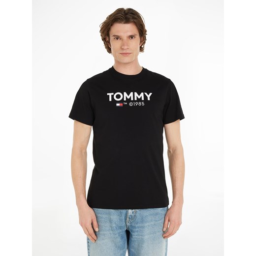 TOMMY JEANS Koszulka w kolorze czarnym ze sklepu Limango Polska w kategorii T-shirty męskie - zdjęcie 172171827