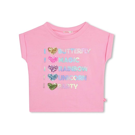 Billieblush Koszulka w kolorze jasnoróżowym ze sklepu Limango Polska w kategorii Bluzki dziewczęce - zdjęcie 172171979