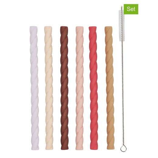 OYOY mini 6-częściowy zestaw słomek &quot;Mellow&quot; w różnych kolorach - dł. 16 cm ze sklepu Limango Polska w kategorii Akcesoria kuchenne - zdjęcie 172172076