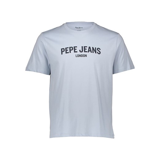 Pepe Jeans Koszulka w kolorze błękitnym ze sklepu Limango Polska w kategorii T-shirty męskie - zdjęcie 172172165