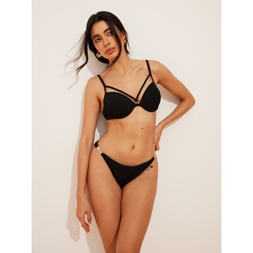 Mohito - Dół od bikini z ozdobnym elementem - czarny Mohito 42 Mohito