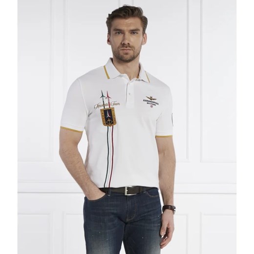 Aeronautica Militare Polo | Regular Fit | stretch ze sklepu Gomez Fashion Store w kategorii T-shirty męskie - zdjęcie 172174489