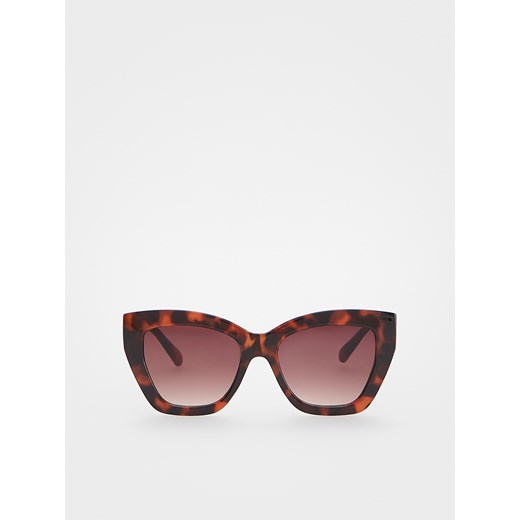 Reserved - Okulary przeciwsłoneczne - brązowy ze sklepu Reserved w kategorii Okulary przeciwsłoneczne damskie - zdjęcie 172176425