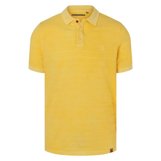 T-shirt męski Timezone żółty z krótkim rękawem 