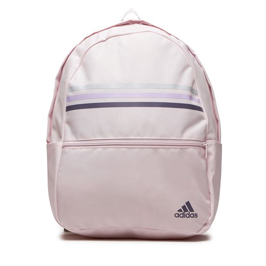 Plecak adidas Classic Horizontal 3-Stripes IR9837 Różowy ze sklepu eobuwie.pl w kategorii Plecaki - zdjęcie 172178848