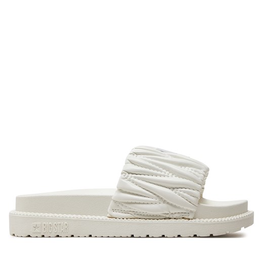 Klapki Big Star Shoes NN274A744 Biały 39 eobuwie.pl