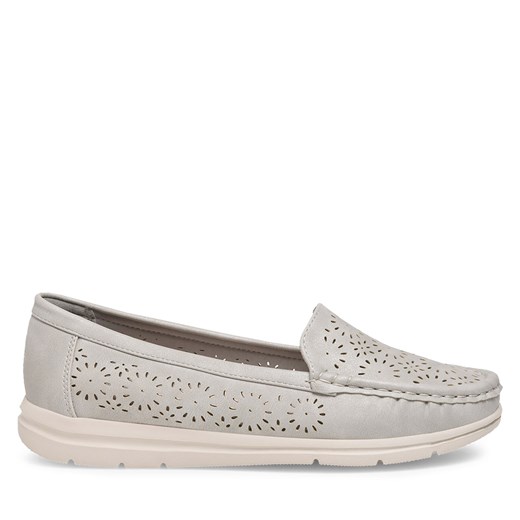Mokasyny Clara Barson KFB22SH002 Szary Clara Barson 39 eobuwie.pl