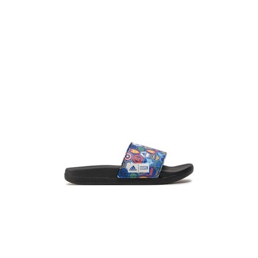 adidas Klapki adilette Comfort x Marvel Slides Kids ID5238 Niebieski ze sklepu MODIVO w kategorii Klapki dziecięce - zdjęcie 172179436
