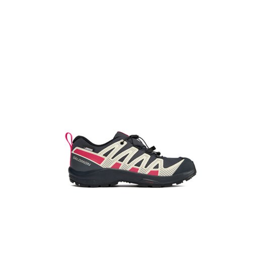 Salomon Sneakersy Xa Pro V8 Climasalomon™ Waterproof L47310800 Niebieski ze sklepu MODIVO w kategorii Buty trekkingowe dziecięce - zdjęcie 172179517
